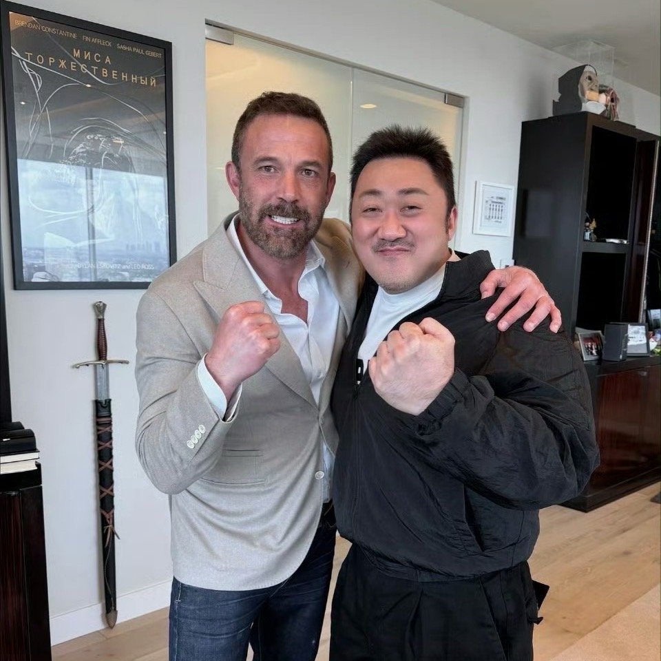 大本马东锡合照马东锡大本合照意想不到的同框！马东锡与大本同框，谁的DNA动了[