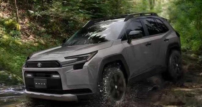 丰田全新一代RAV4官图曝光[doge]怎么有一点点斯巴鲁的味道[思考]​​​
