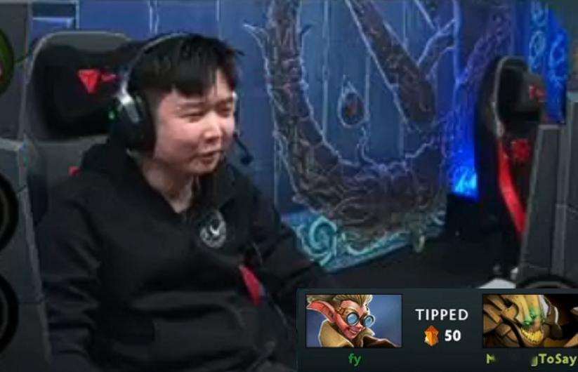 分享个小花絮，昨天XG对阵Nigma第二局莫言SK开局应该加错点了直接学了戳，我