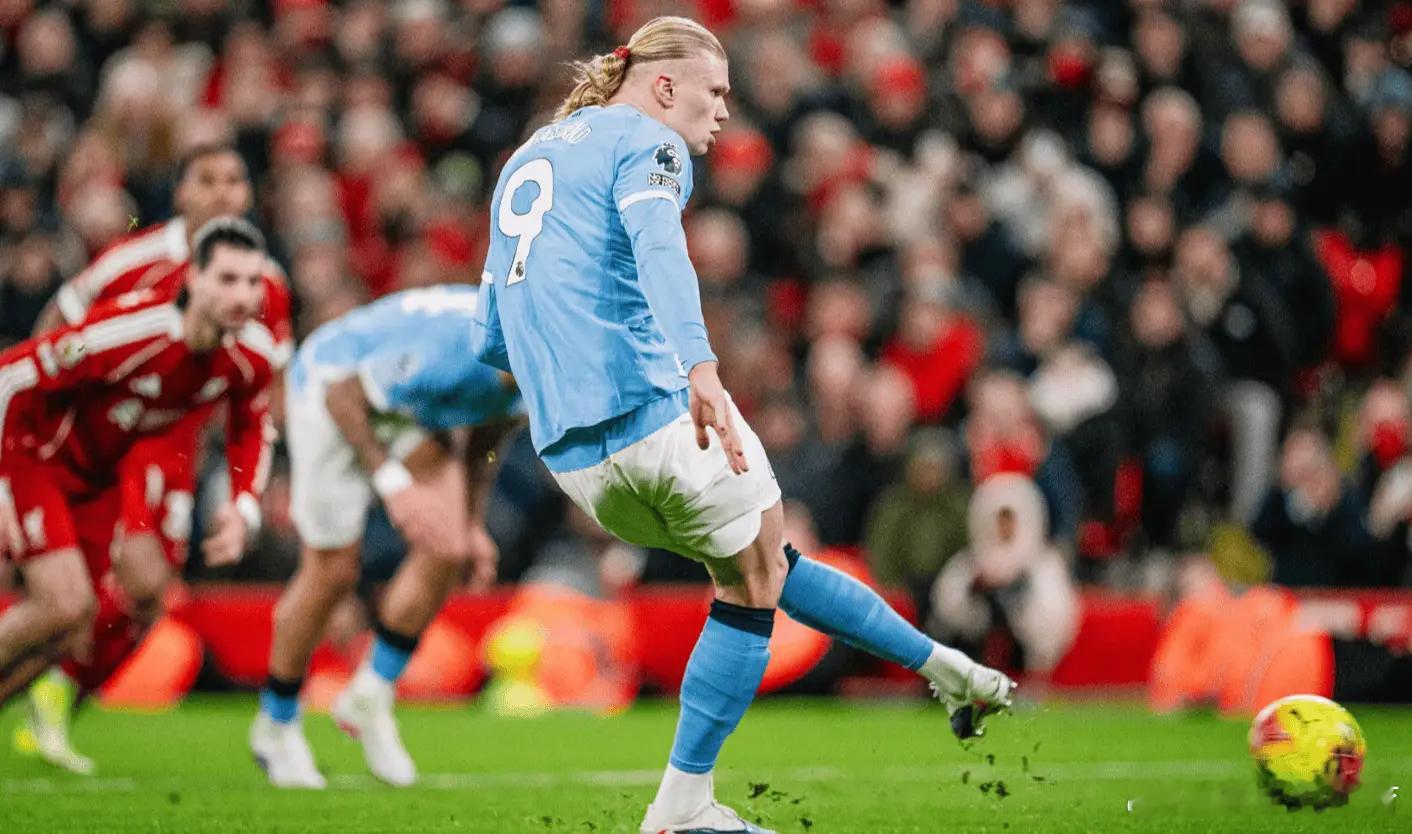 哈兰德：罚点球时只想把球打进；多纳鲁马是世界上最好门将，哈兰德对此表示：“感觉太