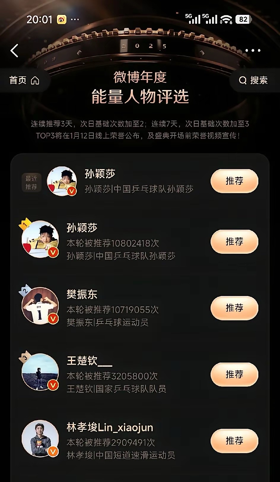 我去！樊振东昨天还是第一，今天就被孙颖莎反超了！原来是平台改了规则，新增搜索名字