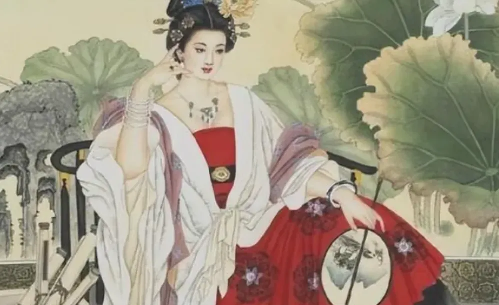 唐朝，杨玉环被李隆基灌醉了，迷迷糊糊间就看见，李隆基如同饿狼一般，将她拦腰抱起，