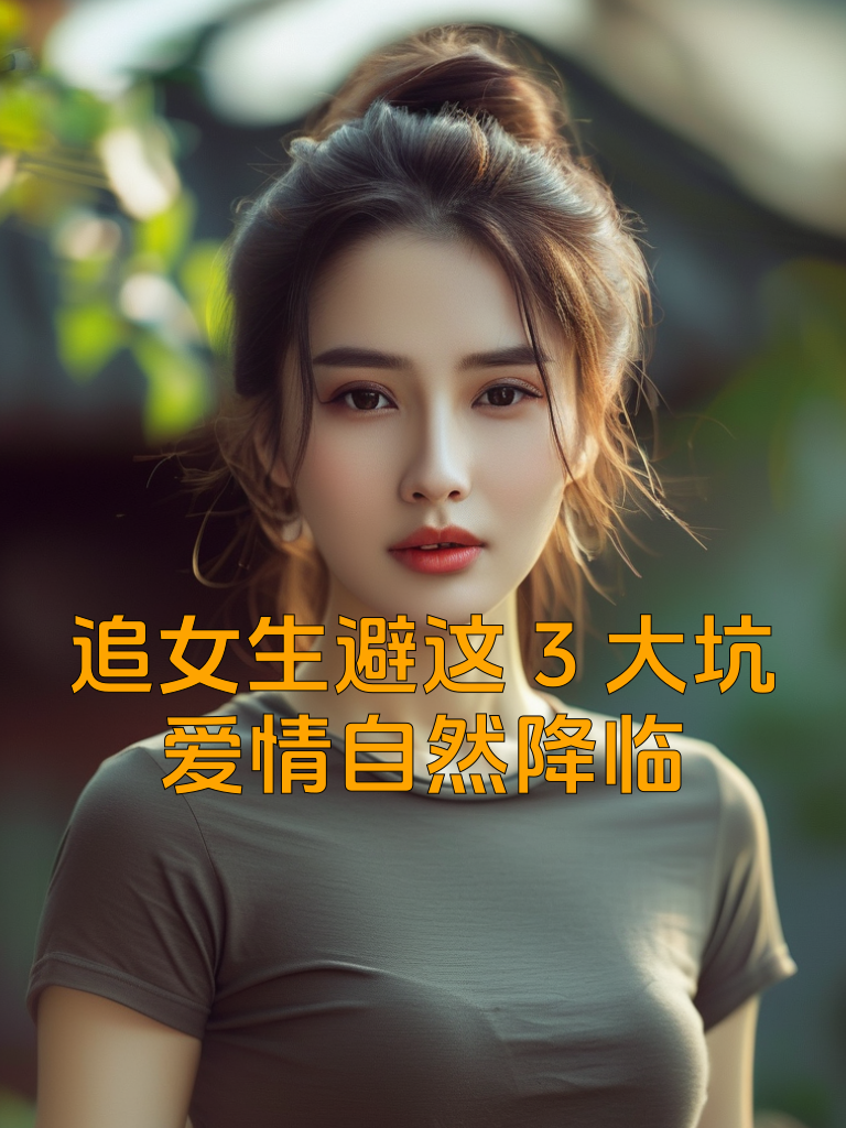 追女生避这3大坑，爱情自然降临