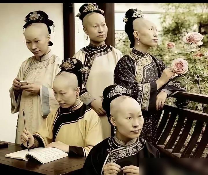 大清格格，在清朝这就是标致满清公主。她们说的是东北口音吗，电视屏幕上要是都操着东