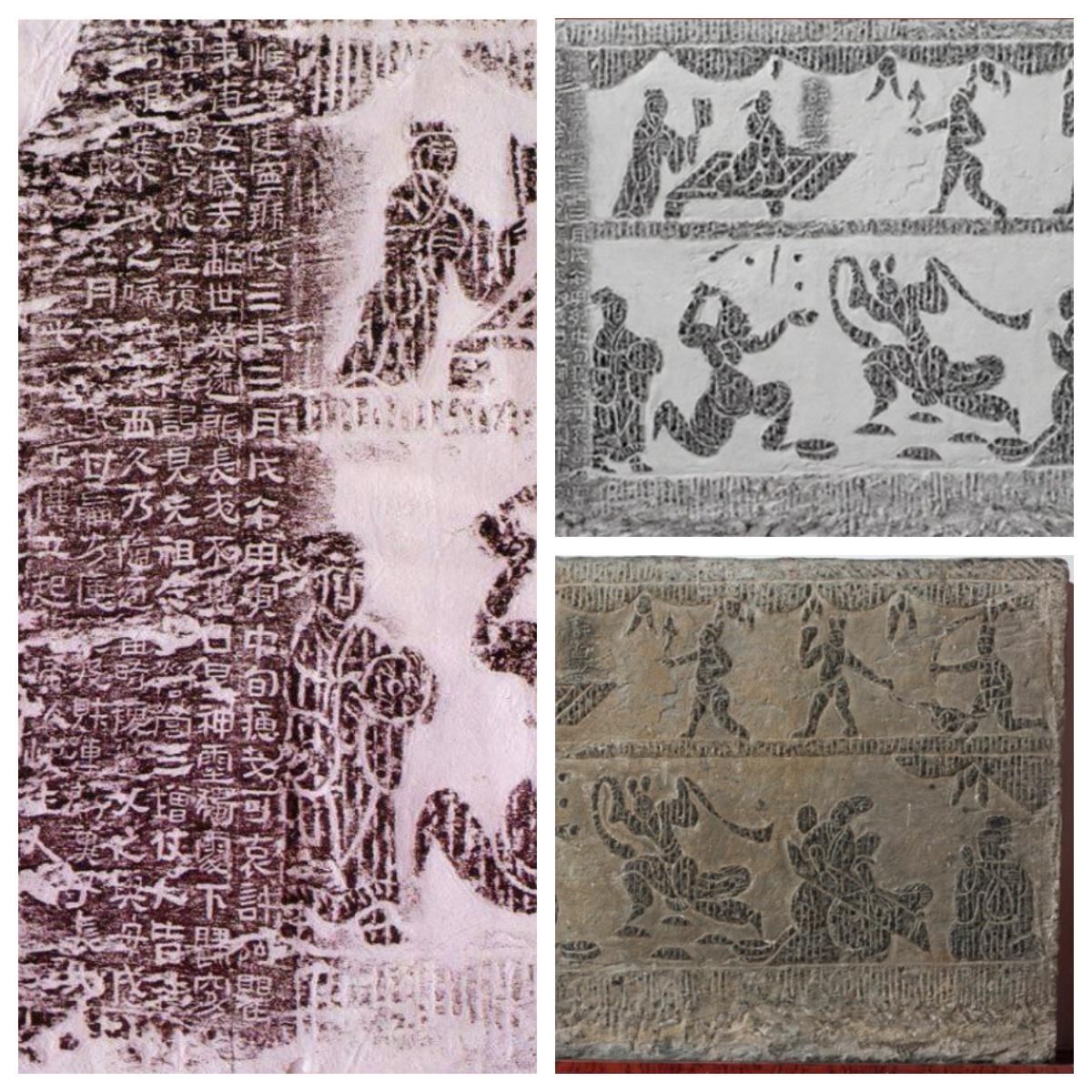 公元170年，一个5岁孩童去世，父母悲痛欲绝，泣血刻下一块画像石。这是中国最早的