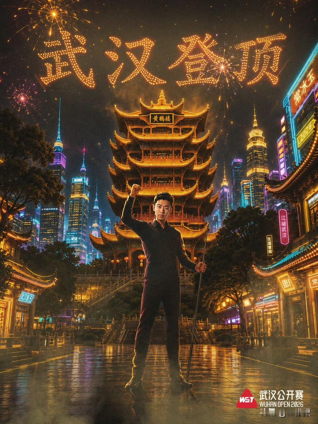 常冰玉2026斯诺克武汉公开赛夺冠后，中国台球协会的贺信常冰玉:欣闻你在2
