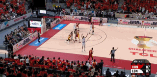 中国男篮巨星杨瀚森真是太嚣张了！在今天进行的中国男篮和黎巴嫩男篮的世预赛关键较量