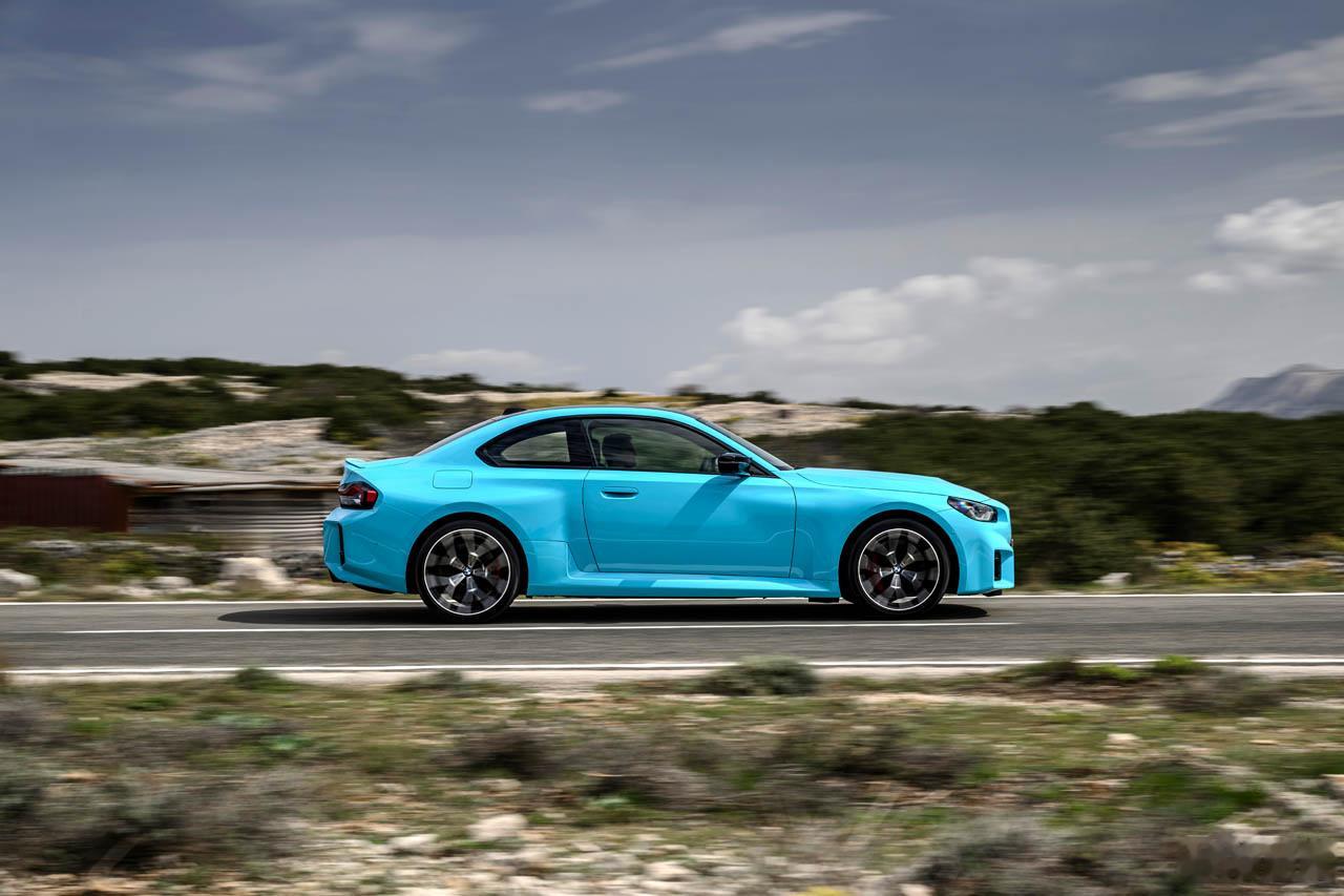 BMWM2xDrive，四驱的M2，这个蓝色