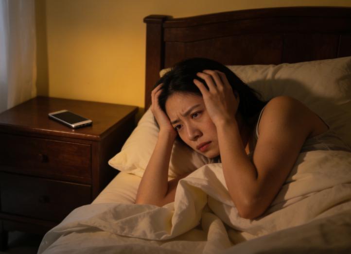 睡前没玩手机也睡不着，不只是习惯问题，别总怪自己想太多不少人都有过这般夜晚：