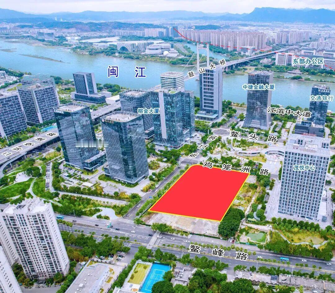 即将出让的海峡金融商务区M地块，位于台江鳌峰路南侧、东滨路西侧，用地性质为商业商