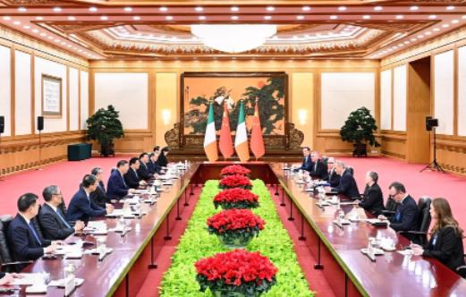 中国和爱尔兰谈妥了1月5日上午，中国和爱尔兰举行对话，这也是时隔14年再度访