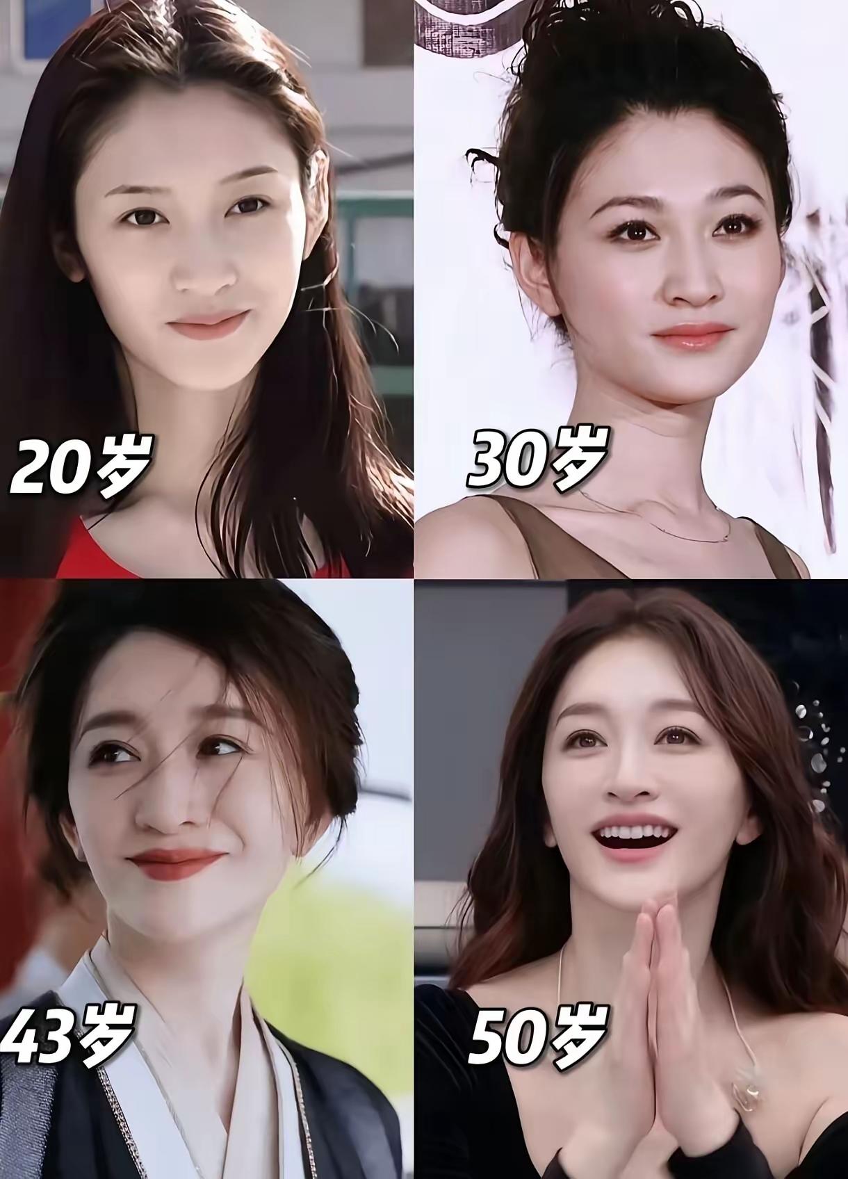 李小冉的面相一脸愁容，挑男人的眼光却很毒，也真统一，前男友加老公有四任，都是非富