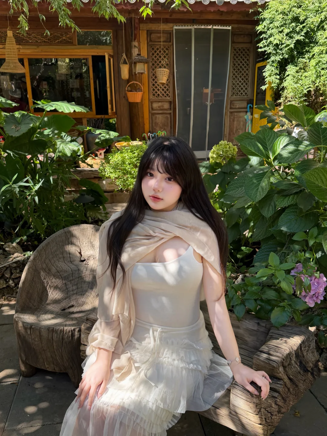草原里的格桑花
