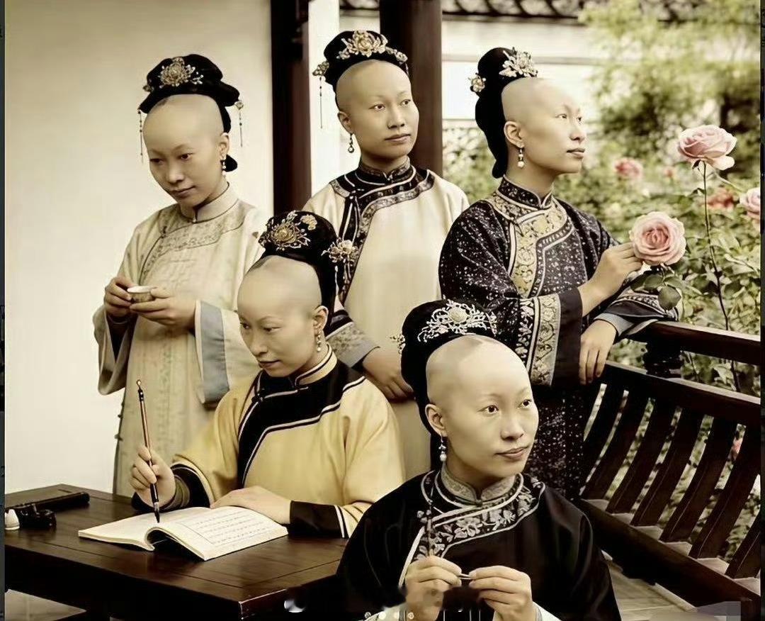 万万没想到，这才是清朝格格们真正的发型！