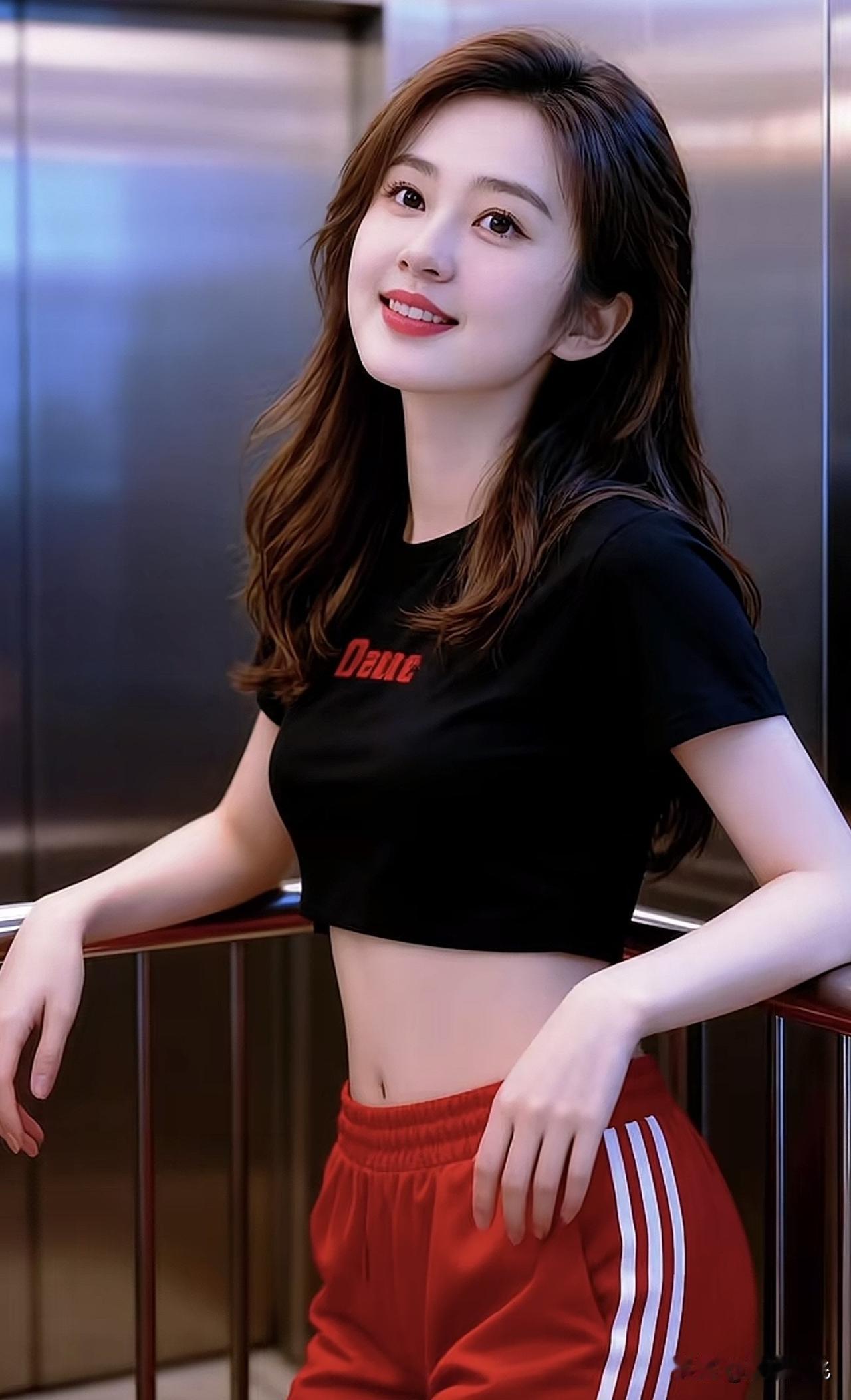 元气少女穿搭指南，红黑撞色，活力满满！💕少女活力穿搭红紫撞色穿搭粉黄撞色穿