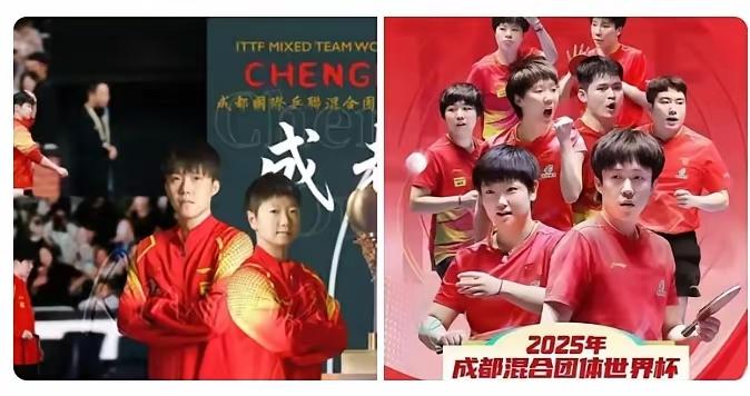 看到成都混团宣传海报后，网友们又对谁是国乒一姐争论不休。依我看，不论谁是C位，