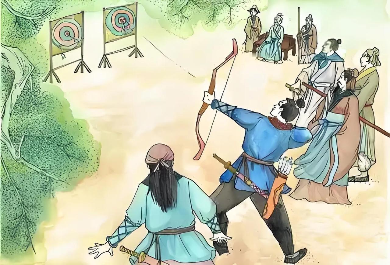 从古至今，为何禁弩不禁弓？东汉宛城的兵器市场上，猎户老张掂着新买的桑木弓爱不