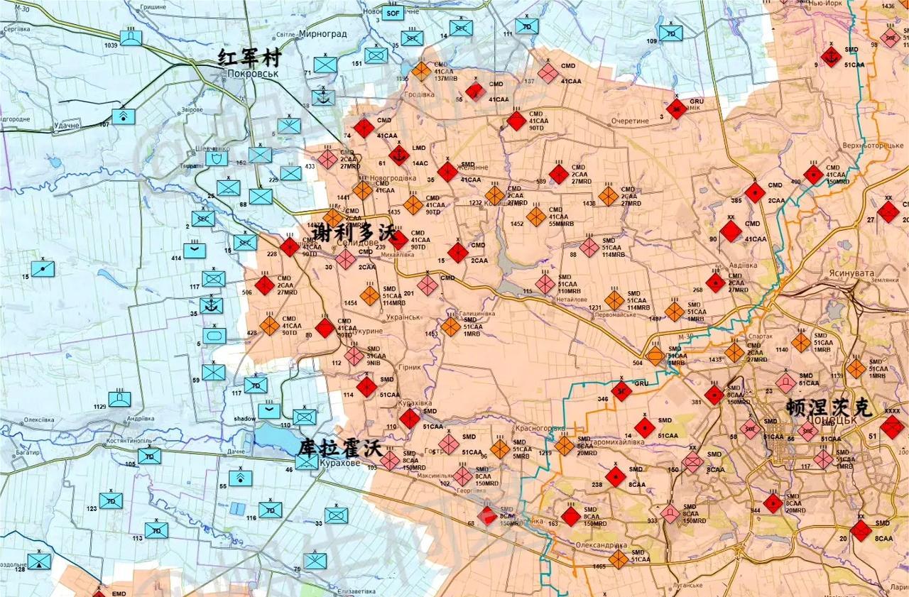 在库拉霍沃方向经历一系列被包围-突围的战斗之后，今天早晨，乌克兰军队第79空突旅