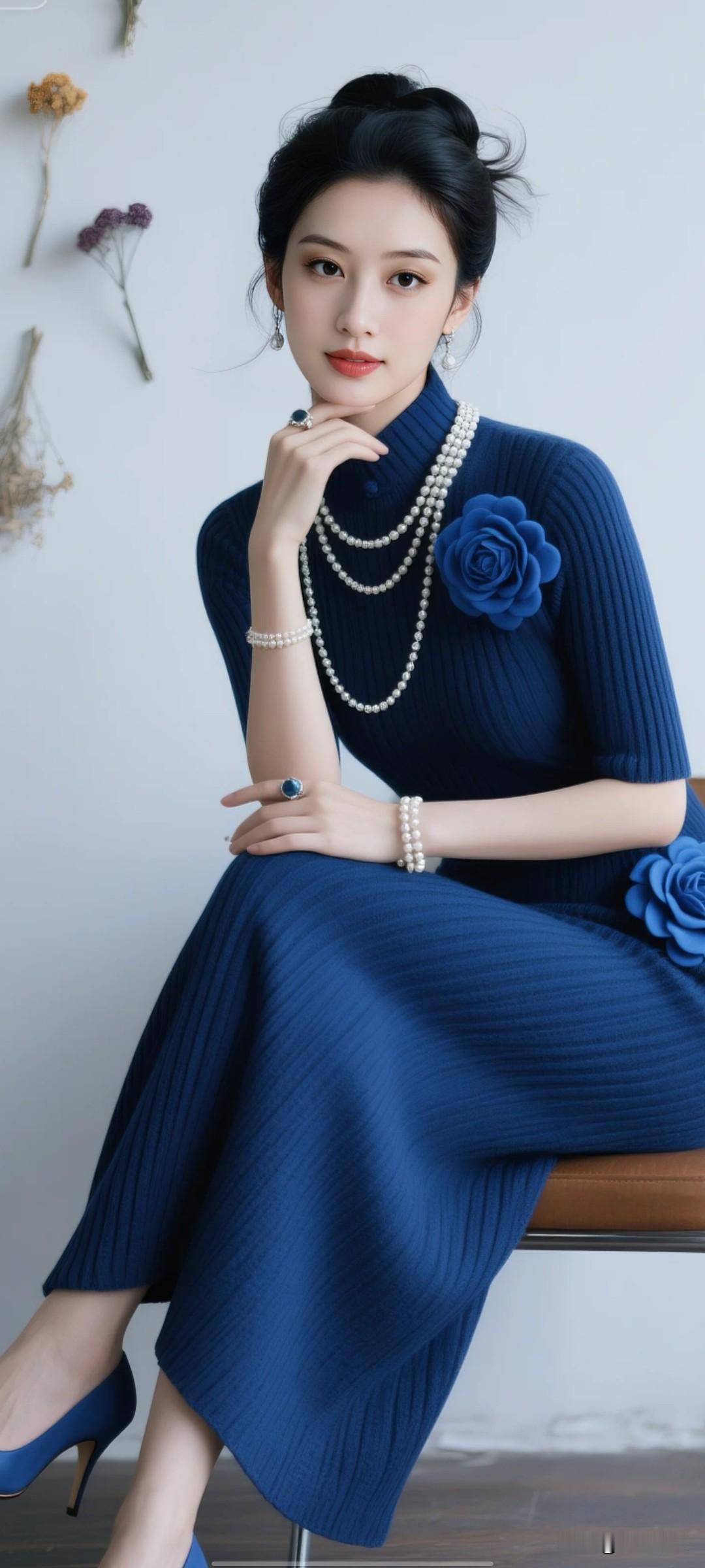 东方美女，绝色佳人，温柔漂亮，高盘发，微乱，发丝清晰边缘有光泽，面部妆容精致，眉