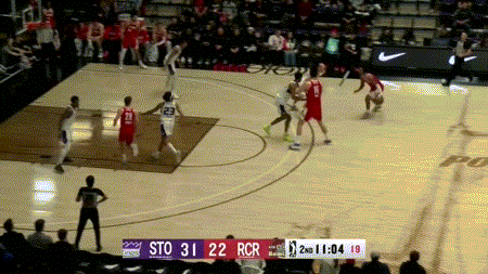 杨瀚森第二节的亮眼变向，转身勾手+转身上篮+单手劈扣！杨瀚森