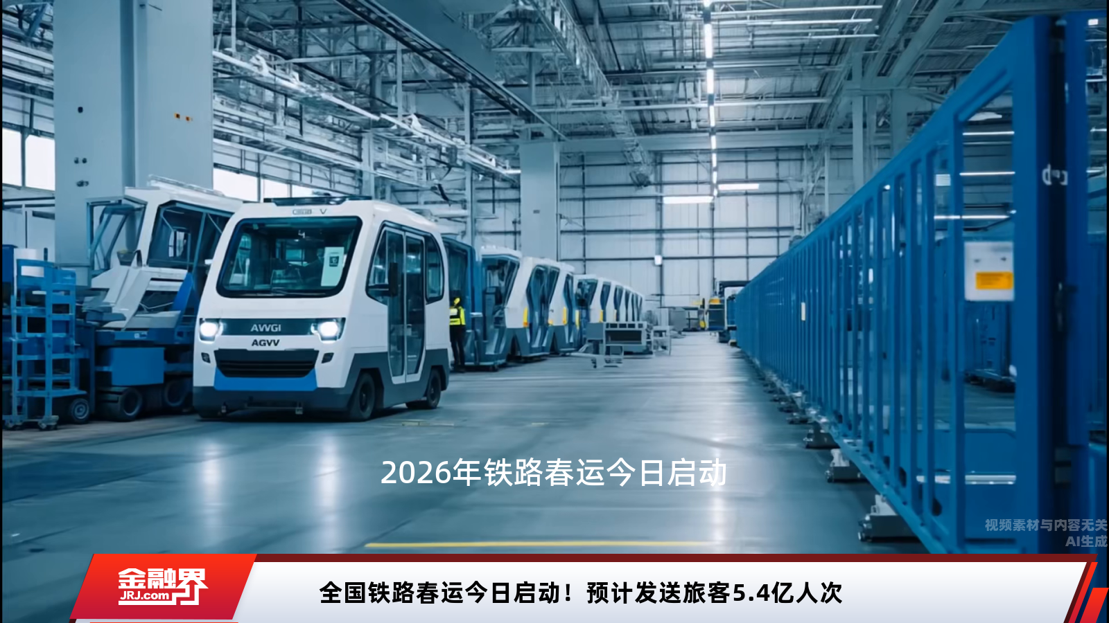 全国铁路春运今日震撼启动！5.4亿人次出行大考来袭