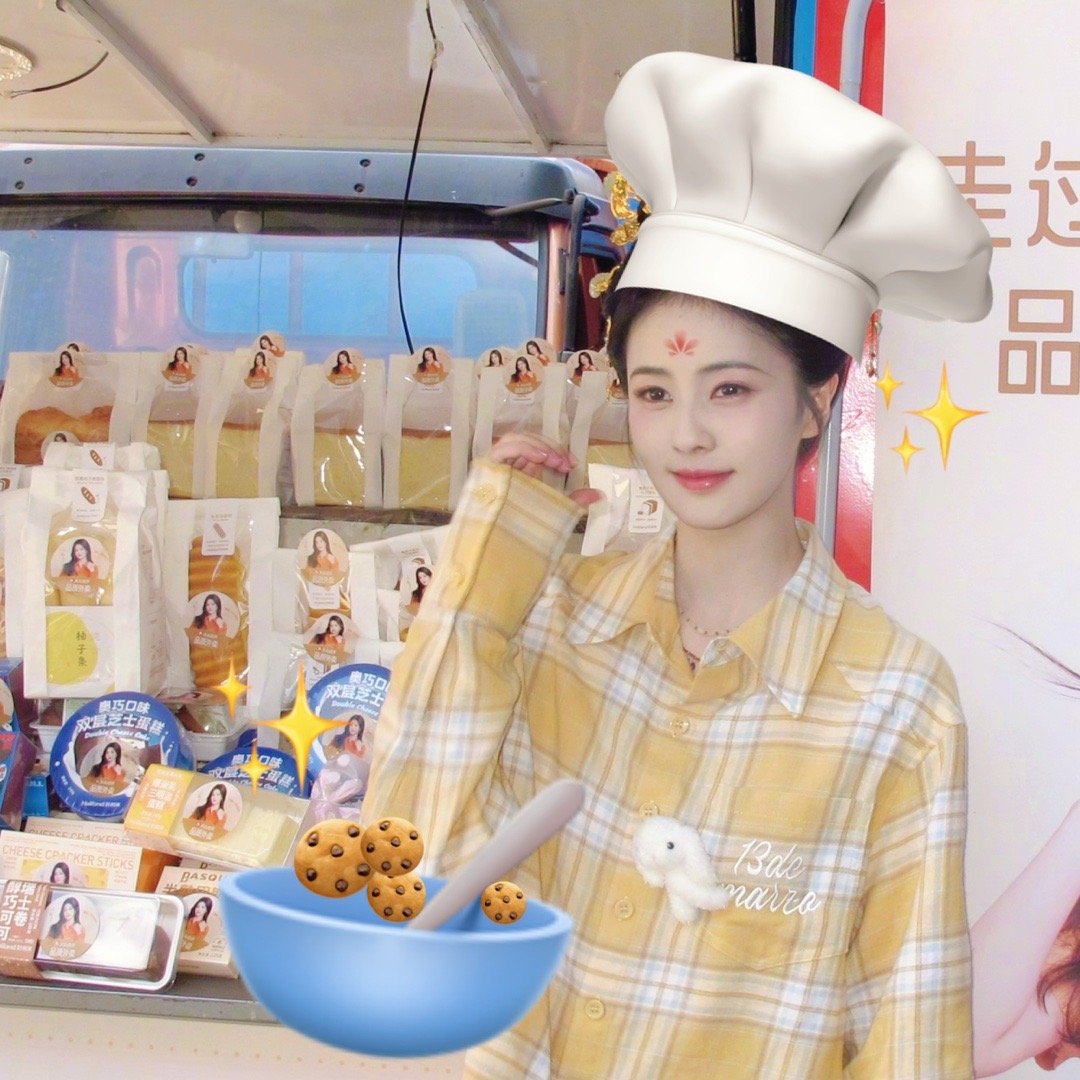 菠大厨你衣服跟吐司撞色辣​​​