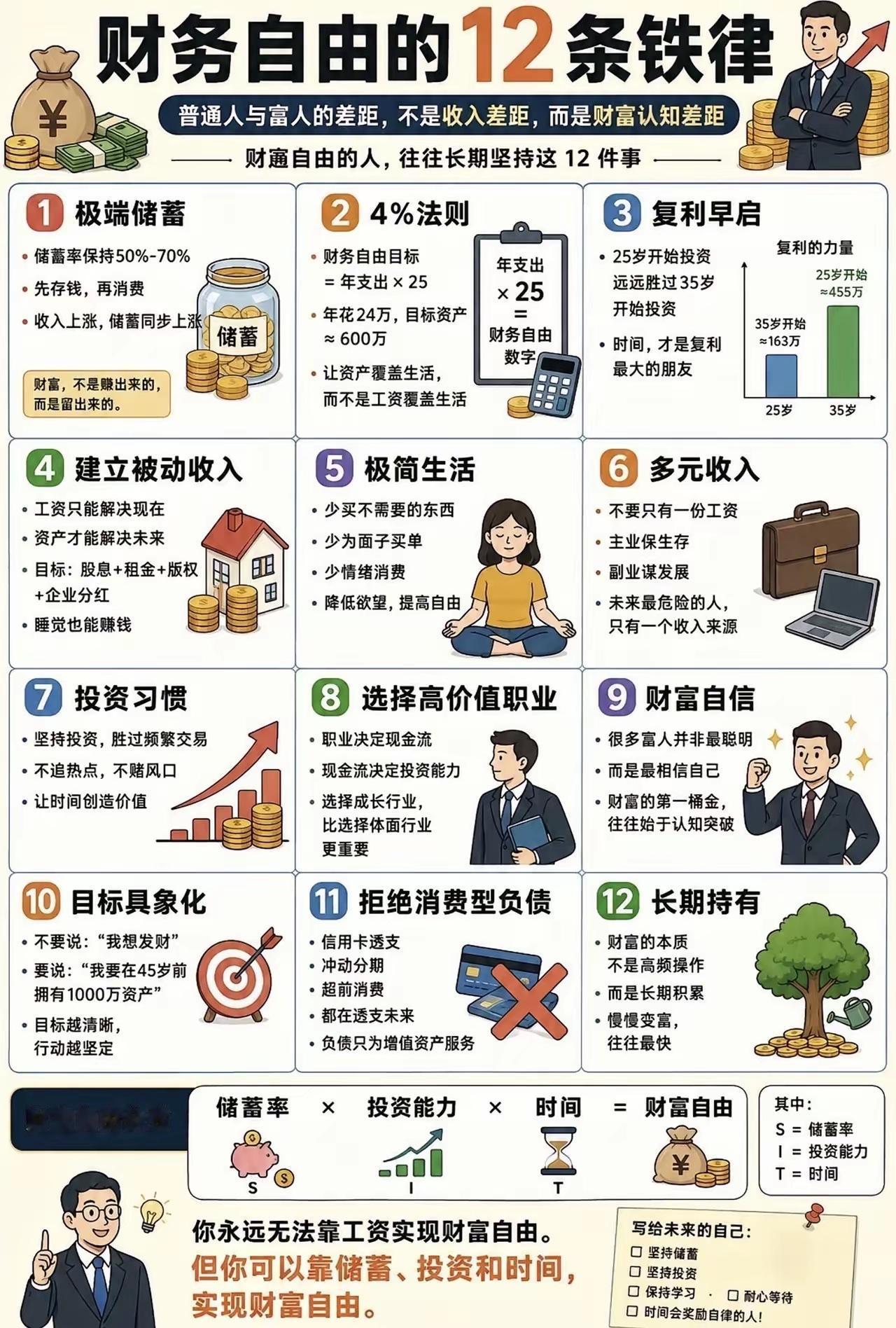 残酷真相：百万和千万，根本不是一个赛道！很多人一辈子最大的误区，就是