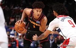 老鹰队有这2位超新星，还要特雷杨干嘛？第一位，杰伦约翰逊，在今天131:11