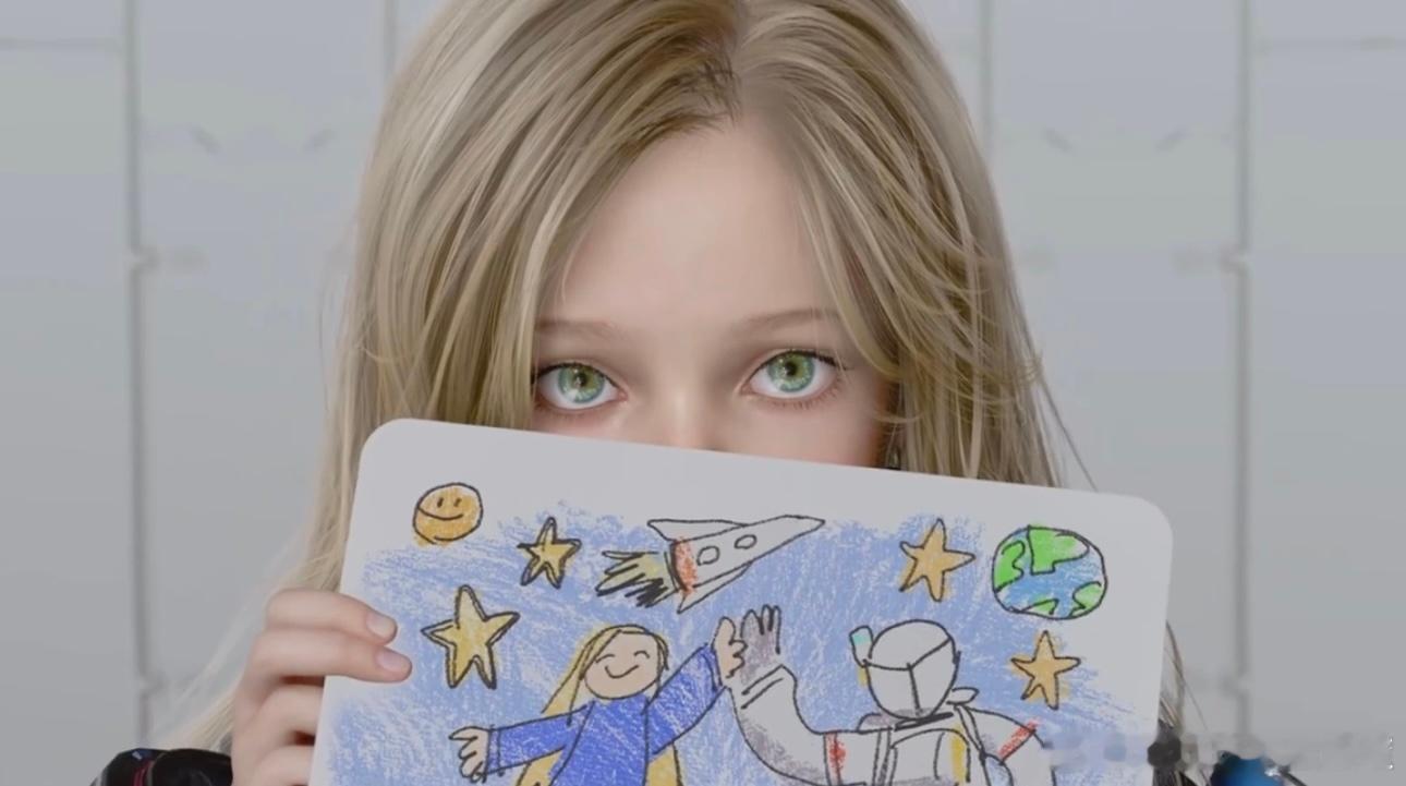 游戏识质存在戴安娜摄影征集识质存在pragmata这不灵不灵的大眼睛，这可爱的