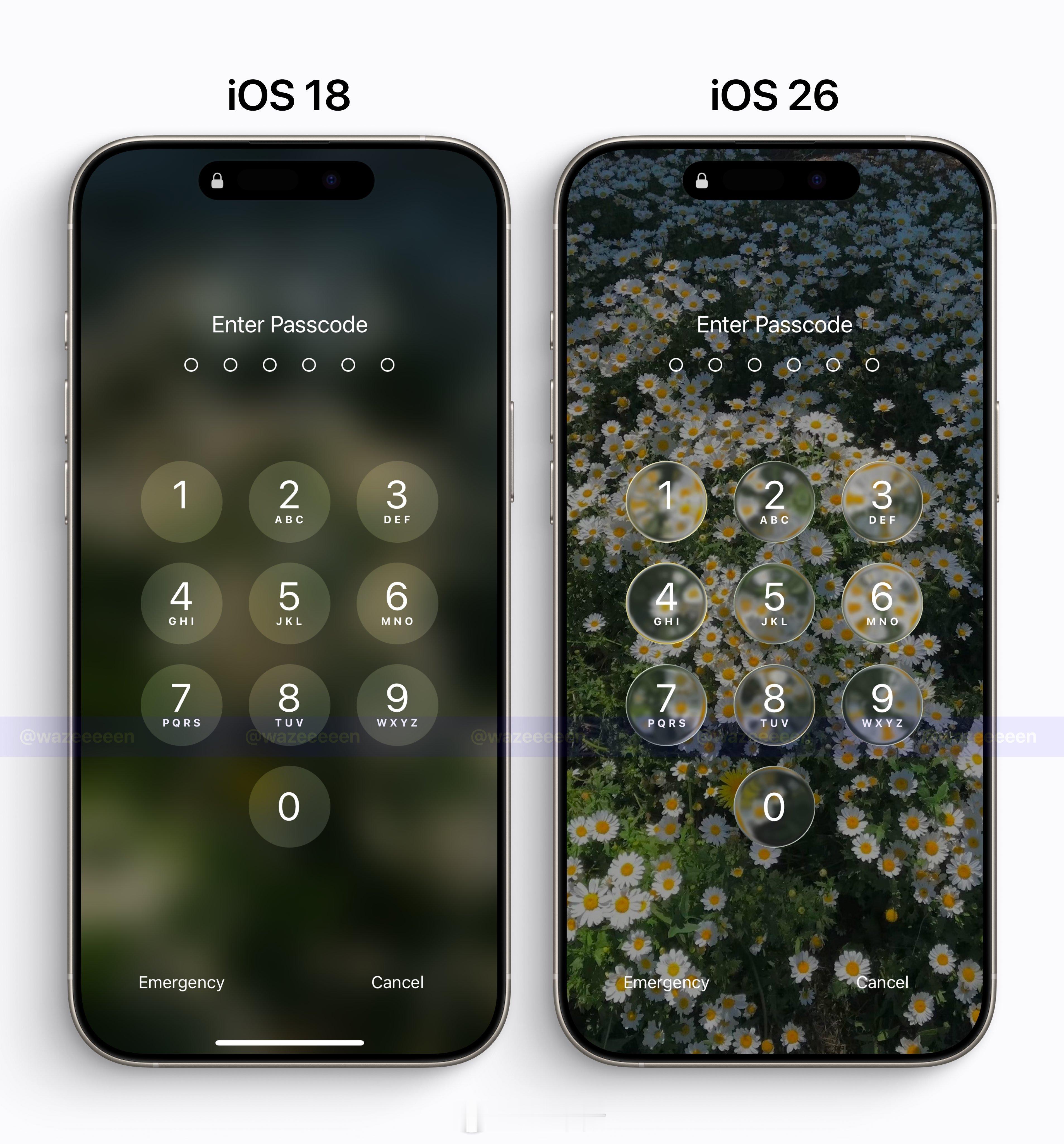iOS26还更新了许多图标，你更喜欢哪个？首款曲面iPhoneiOS26焕新应用