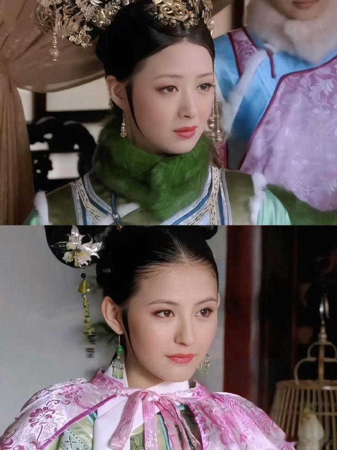 第一次这么直观地感受她就是替身…