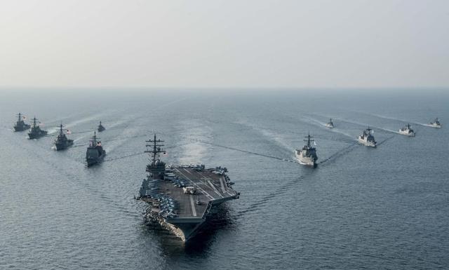 055大驱能不能单挑航母战斗群？就这么说吧，055如果跟航母正面交锋，基本没有胜