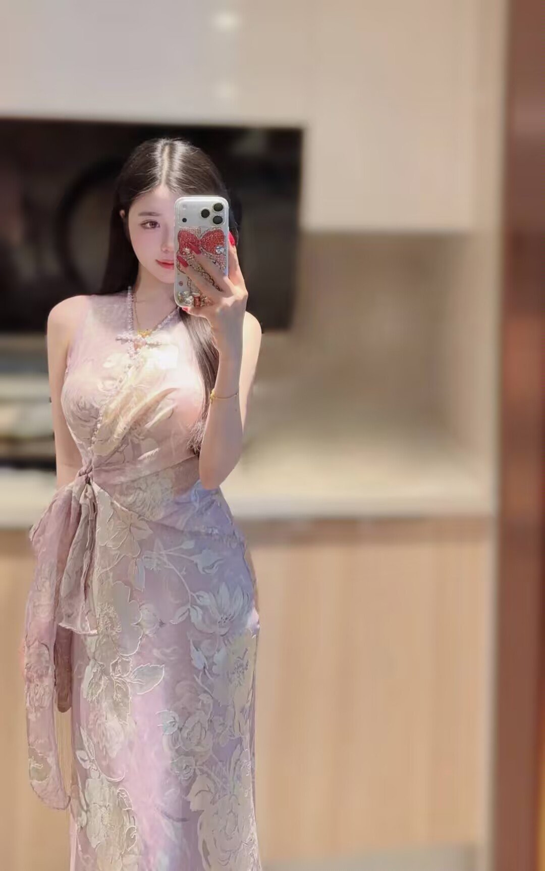 这件好适合见家长啊！！！玲珑剔透的香芋紫！！！