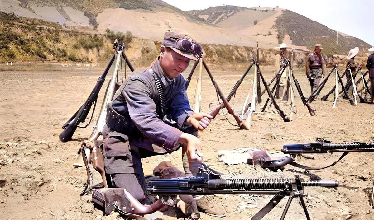 重机枪的压制能力能有多大？抗战时八路军，就曾经从坠毁b29上得到过美军的航空机枪
