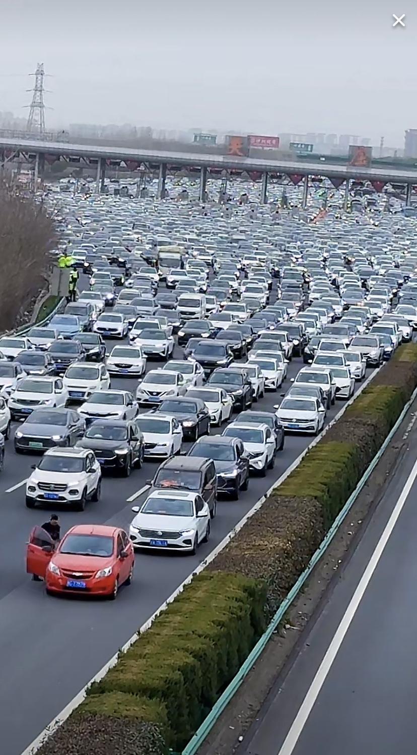 2026年2月23日亚洲最大的高速公路收费站，吴庄收费站现场实拍！作为全国为