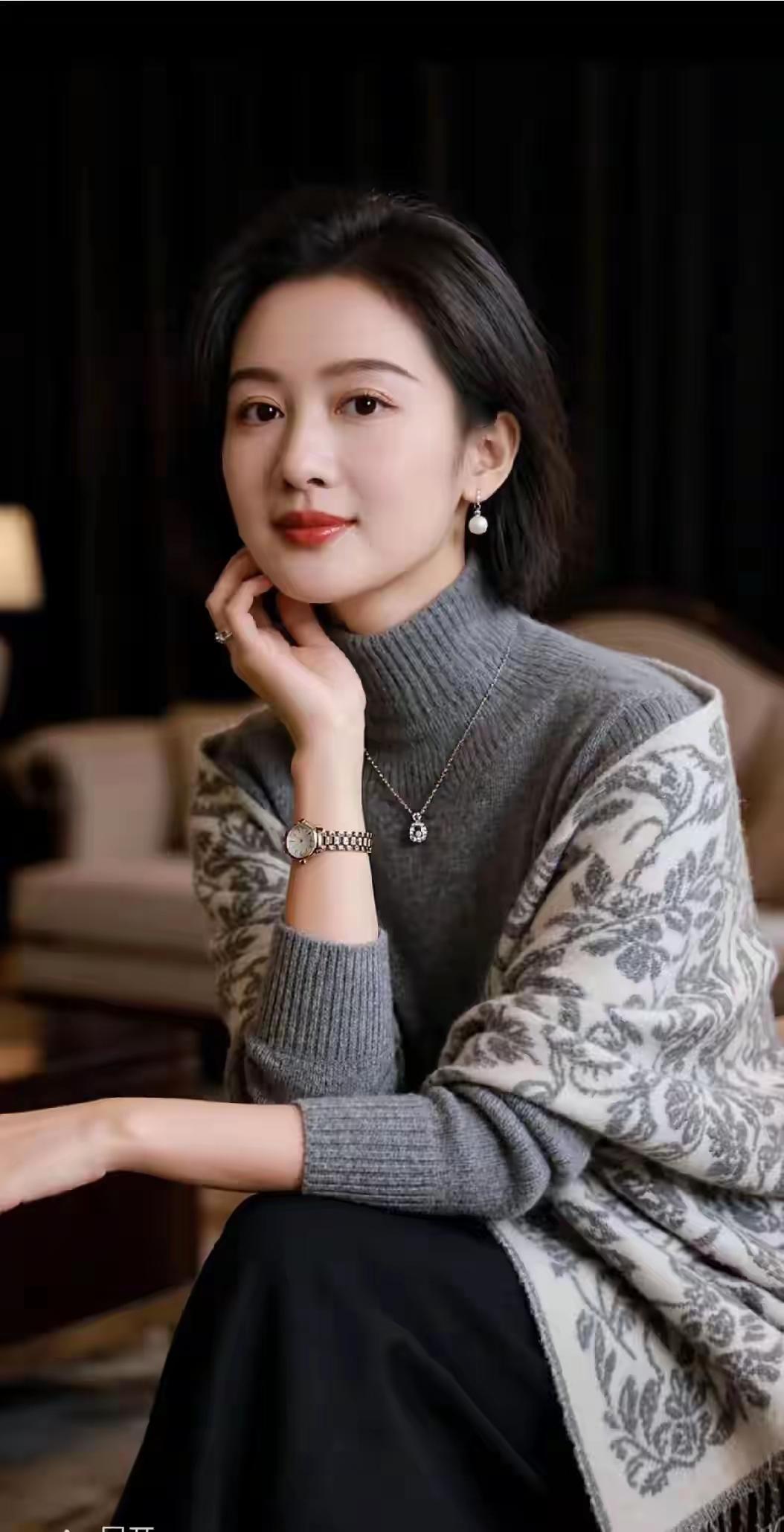 优雅气质，沉静如水，温柔时光。