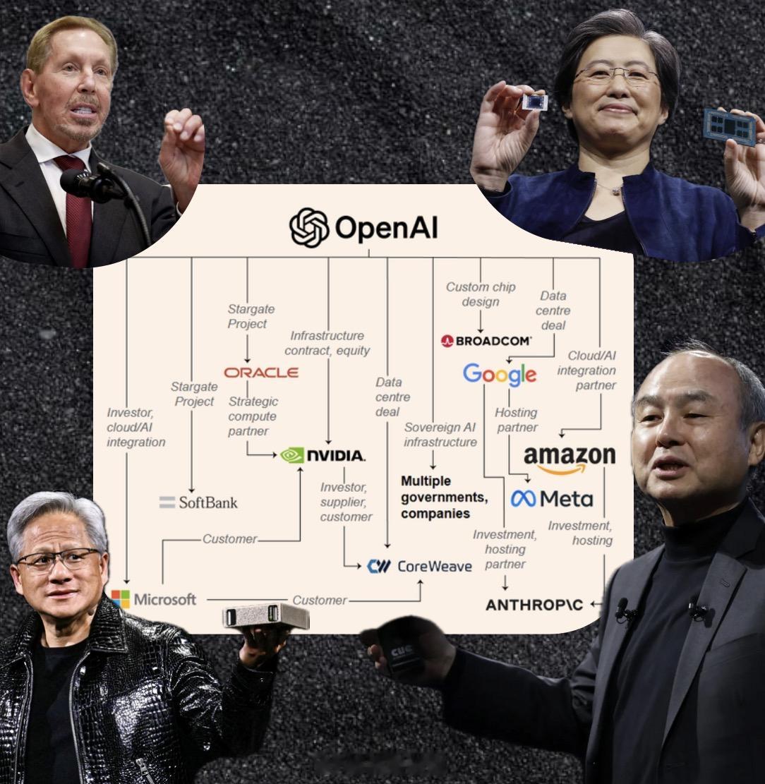 2025年，OpenAI已经许下了1万亿美元的交易承诺，而其手中只有180亿