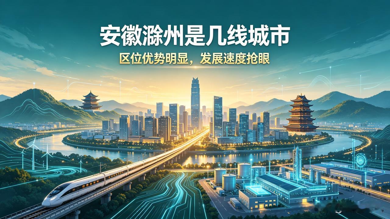 按照主流城市榜单，滁州属于三线城市。但它又和普通三线城市不太一样，是安徽东部的一