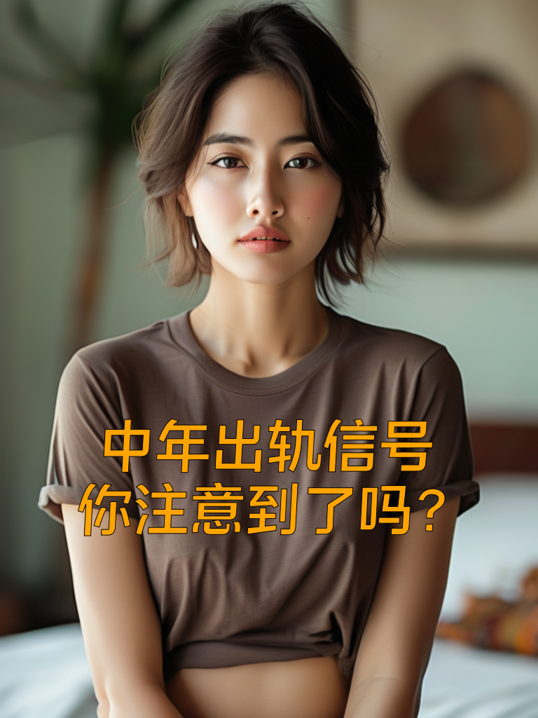 中年出轨信号，你注意到了吗？