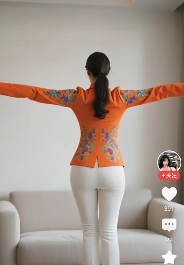 现实版的“我可以骚，你不可以扰”。抖音上这种搔首弄姿、扭屁股扭腰的视频太多了，