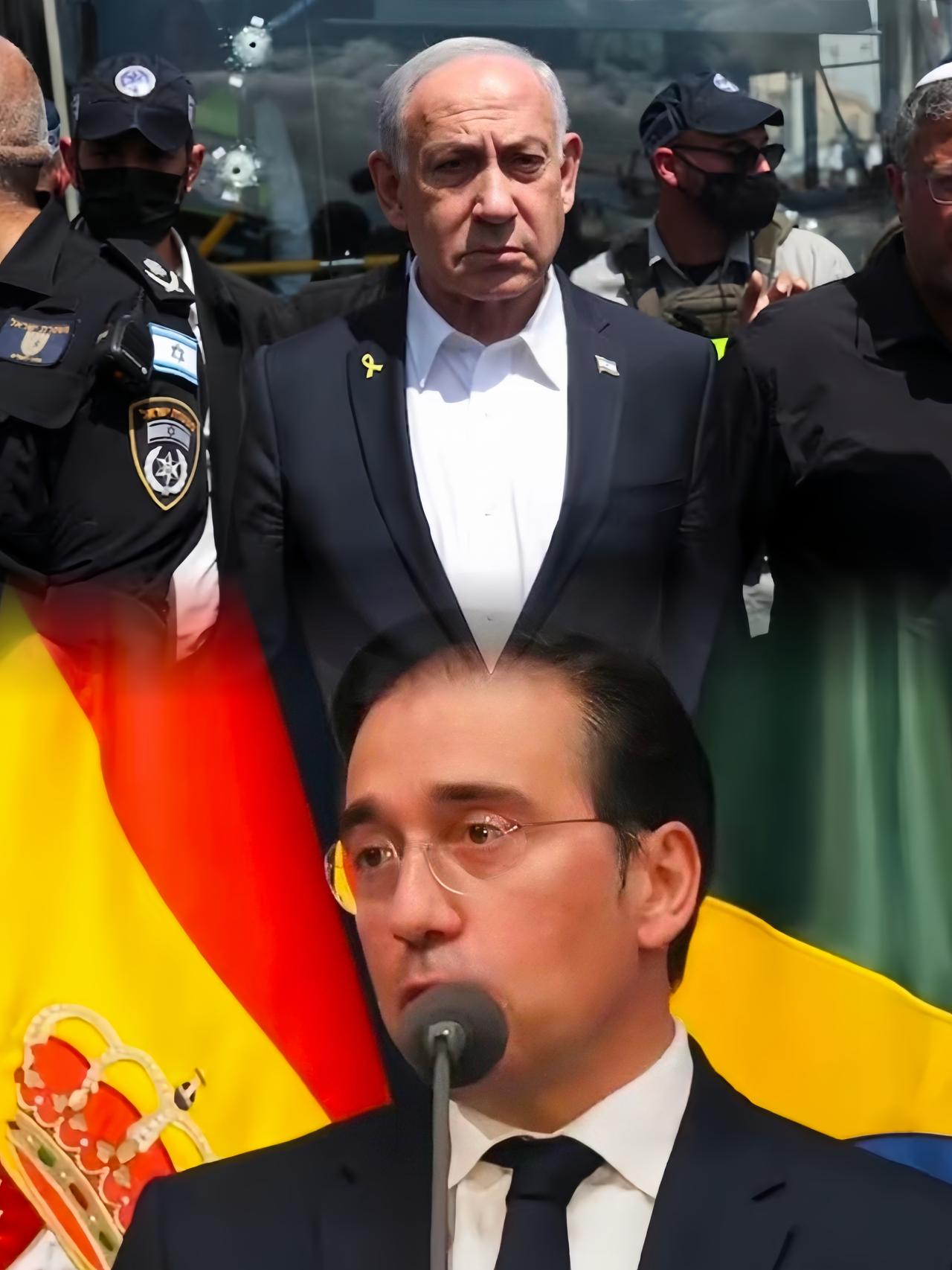 彻底杠上了！当地时间9月12日，因为以色列对西班牙首相诽谤，污蔑，西班牙外交