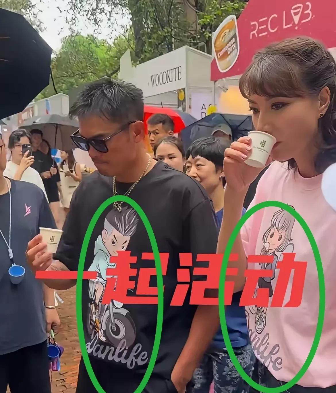 被林丹谢杏芳夫妻迷倒了！去哪里都是成双成对，而且参加的活动不同穿的情侣装也不同，