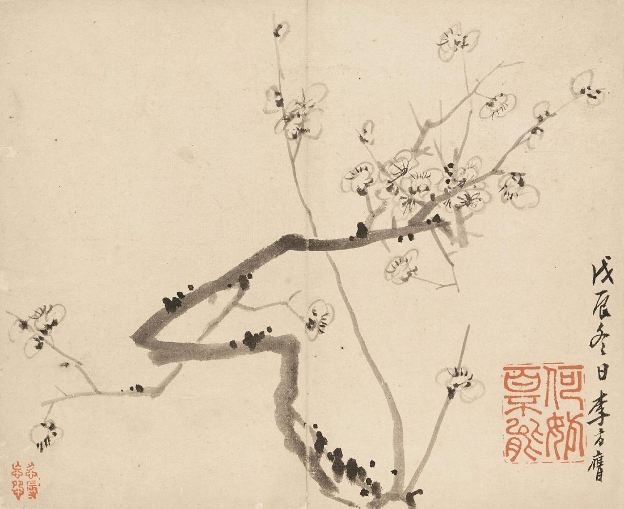 🌹诗词|“触目横斜千万朵，赏心只有两三枝。”这句诗出自清代画家李方膺的题画诗