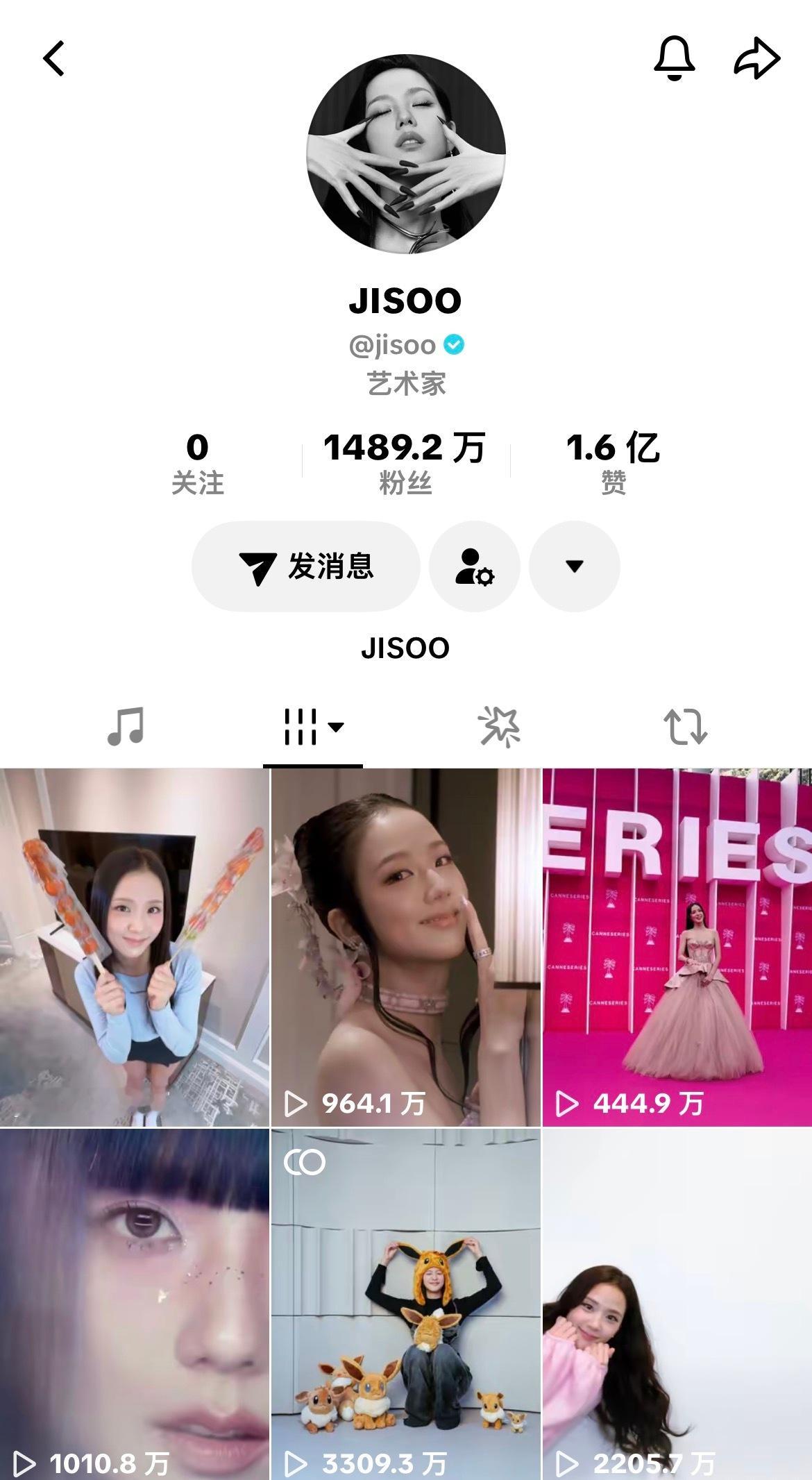 kimjisootiktok发了美食转场之后涨了四十万粉tiktok快150