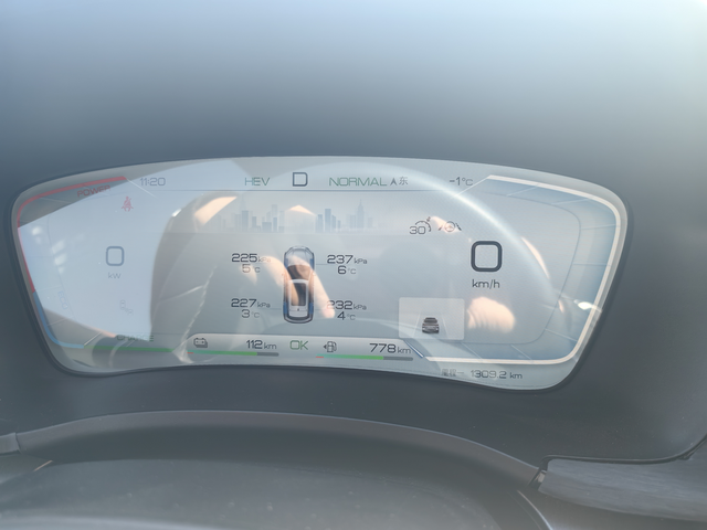 宋plusDMI真实油耗我23宋plusDMI，回老家快700公里，我也随便测