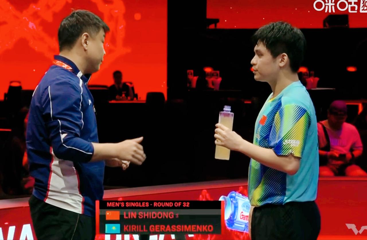 我去！王皓指导林诗栋的原话，都被曝光了。王皓说：门科球的质量没那么高，你