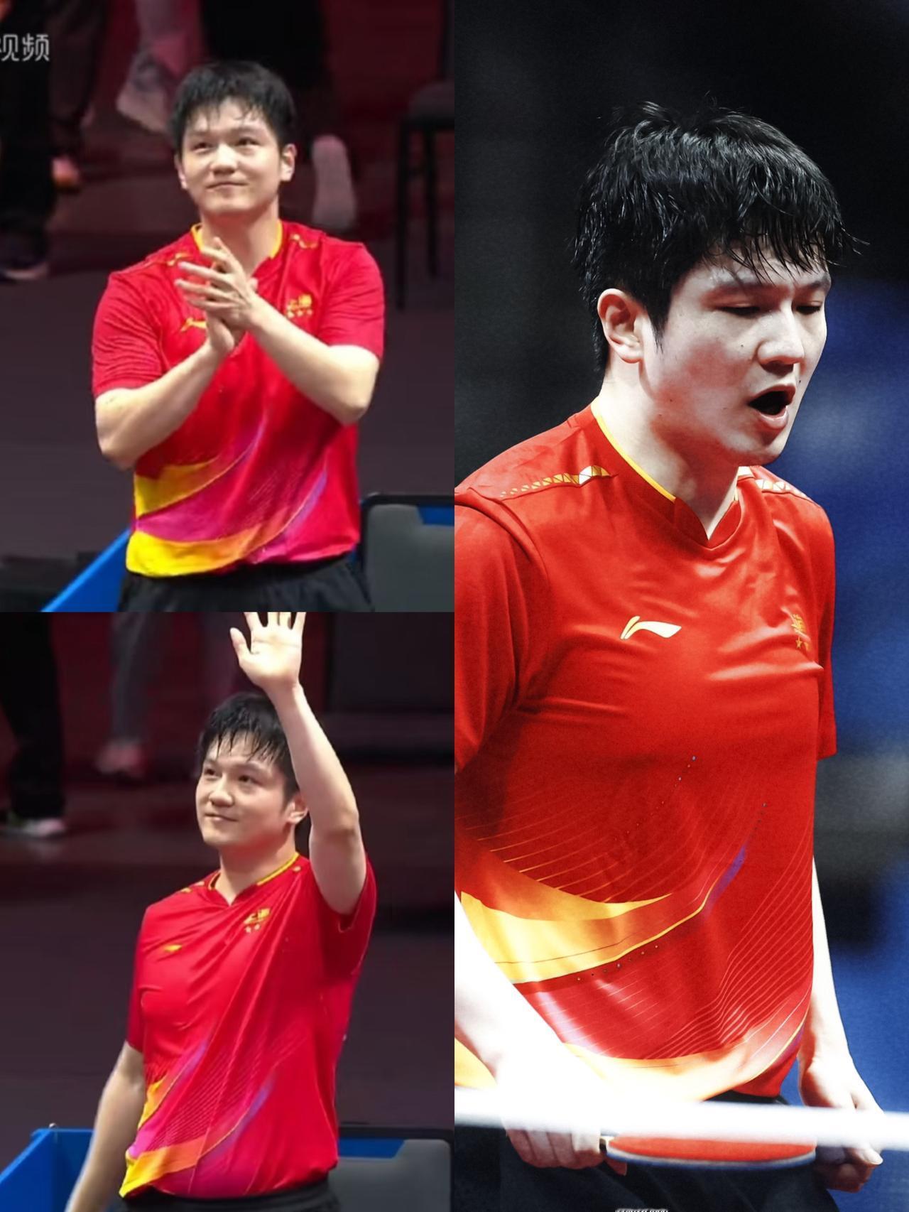 樊振东男单夺冠后，大家有没有发现一个细节，简直太治愈了！刷到小胖领奖