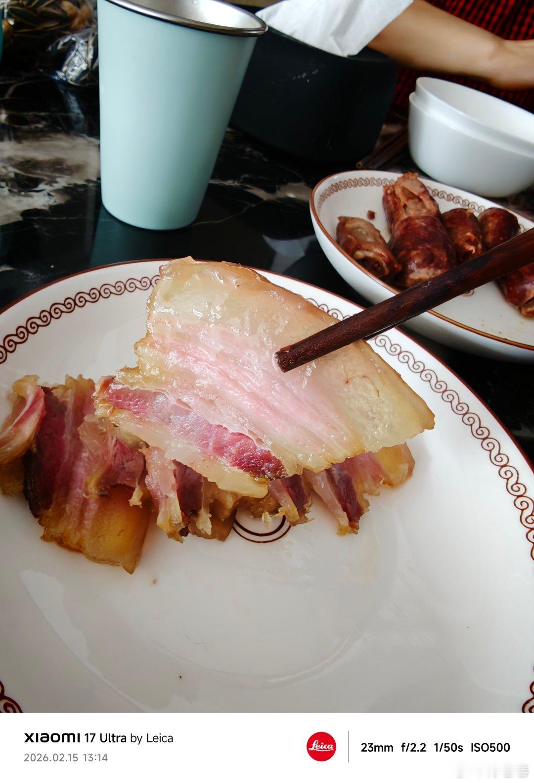 过年了，我们的餐桌上每一顿都离不开腊肉我的日常plog付卷卷