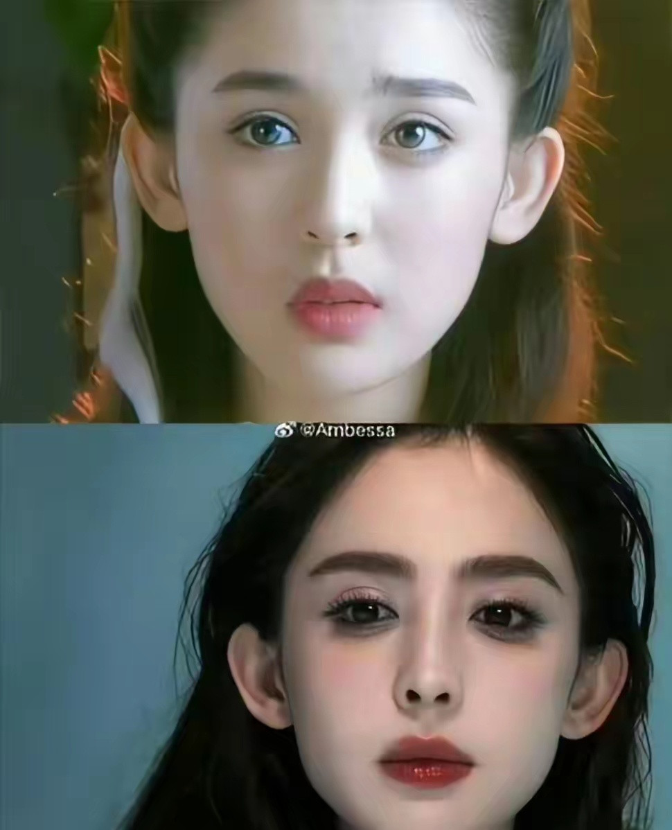 娜扎好伟大的发腮！竟然还有人可以这样！​​​​