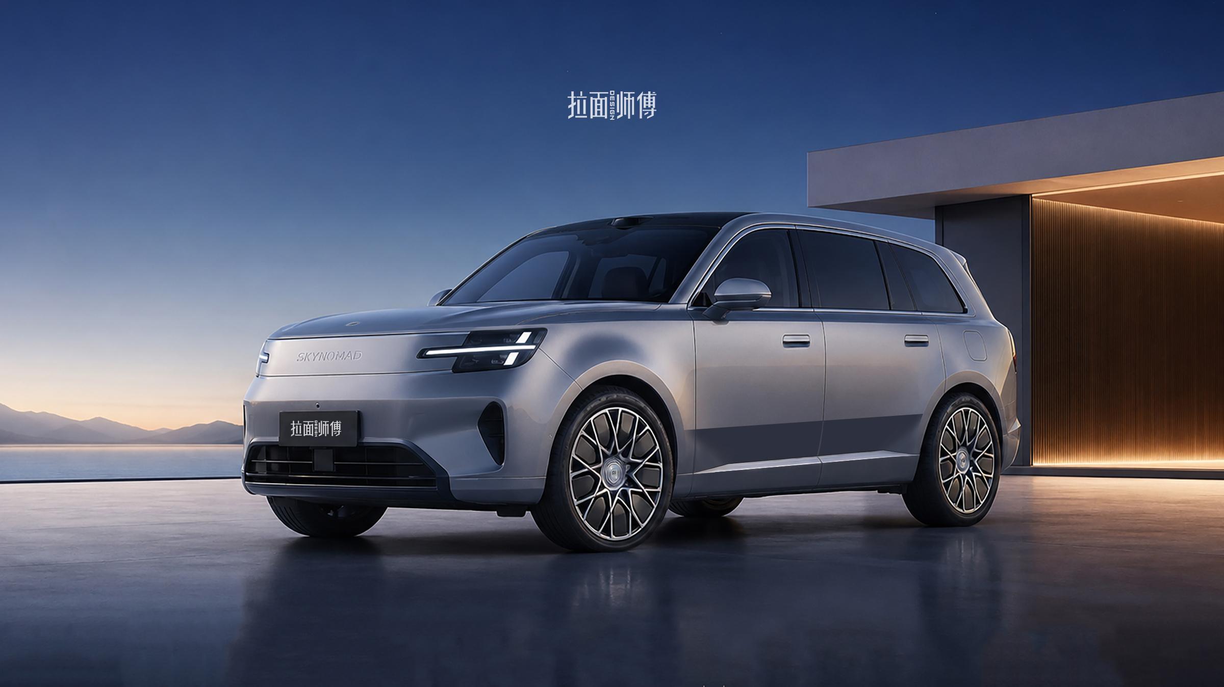网友又来报，小米寻天新谍照，我勾了两条线，觉得这就是这款车最主要的主题。侧门到尾